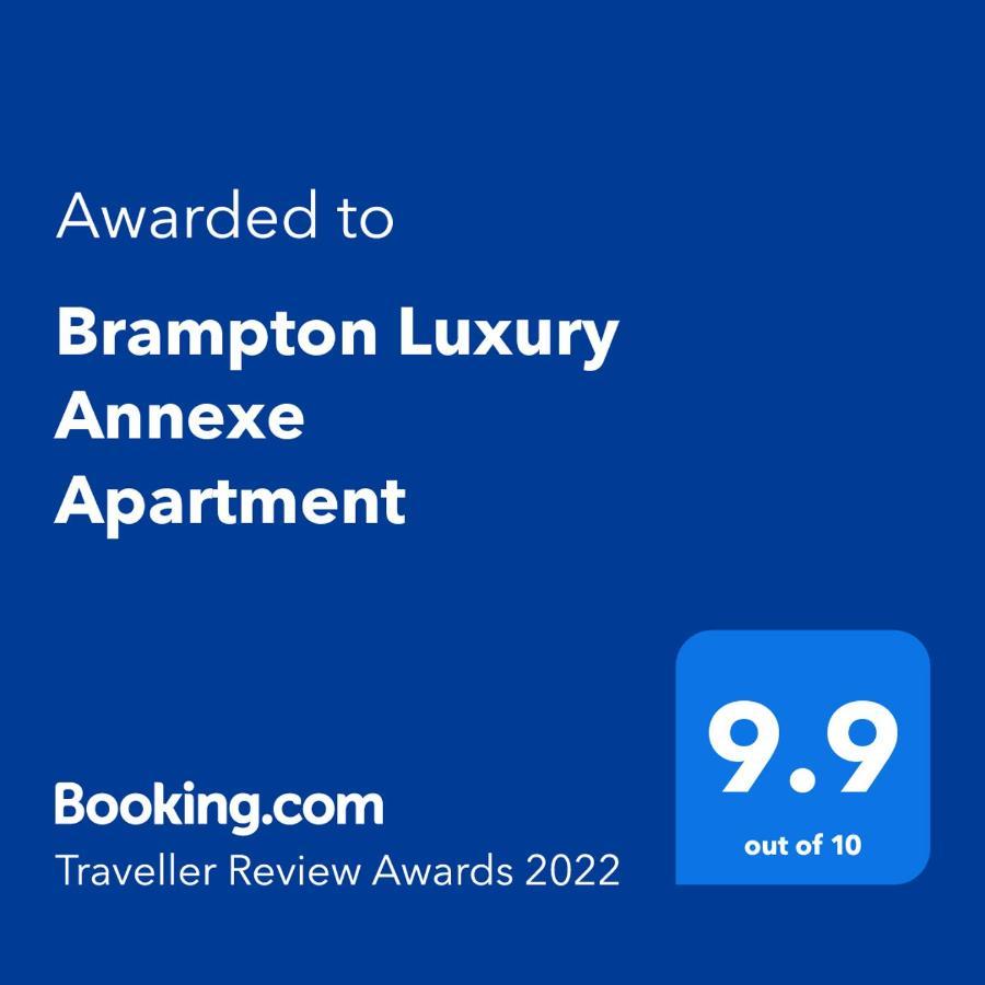 Brampton Luxury Annexe Apartment Huntingdon Exteriér fotografie